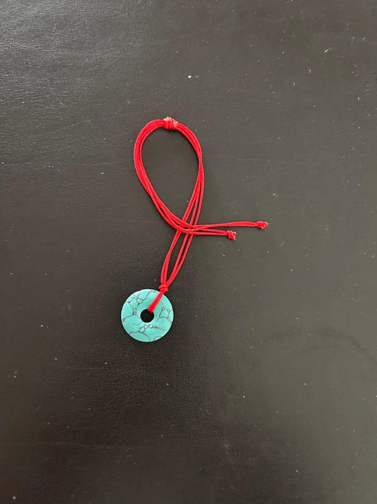 Pulsera Dona buena energía - cuarzo turquesa