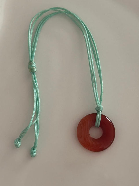 Pulsera Dona Buena Energía - Jaspe Rojo