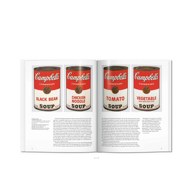 Libros decorativos Taschen - Warhol