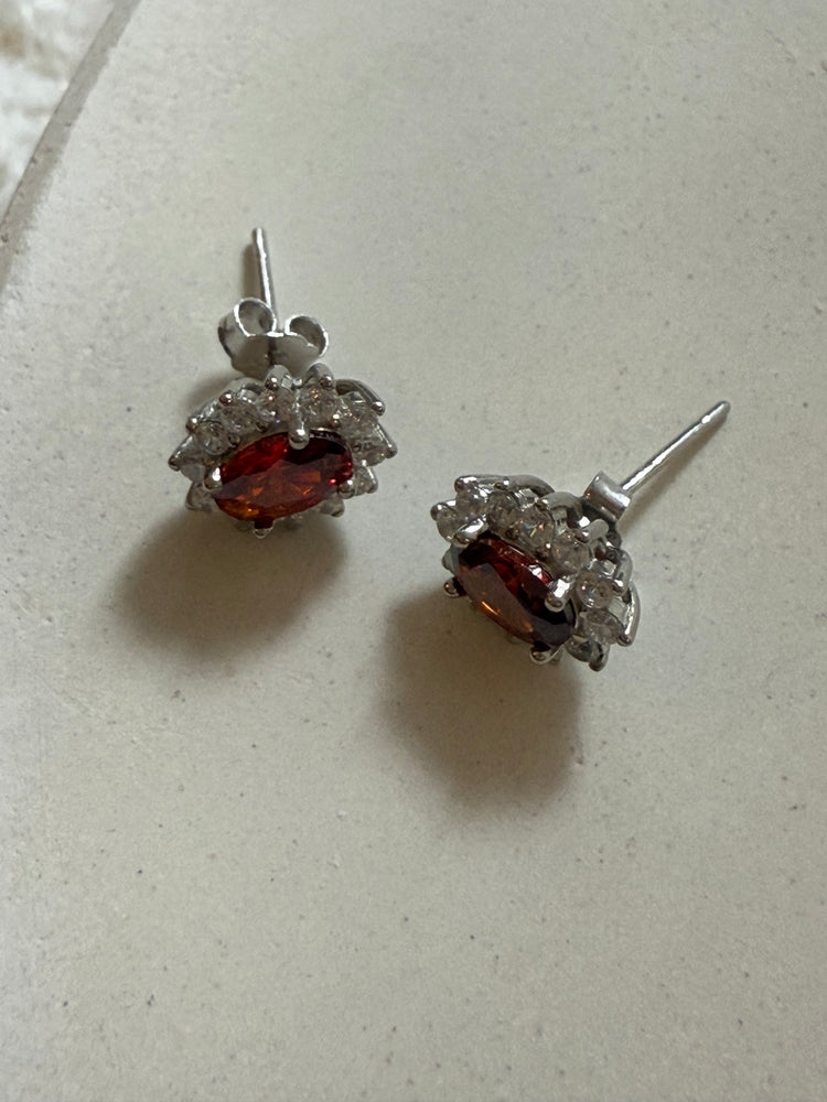 Aretes Gio - plateado