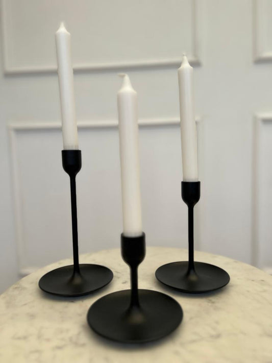 Juego de 3 Porta Velas (No Incluye velas)