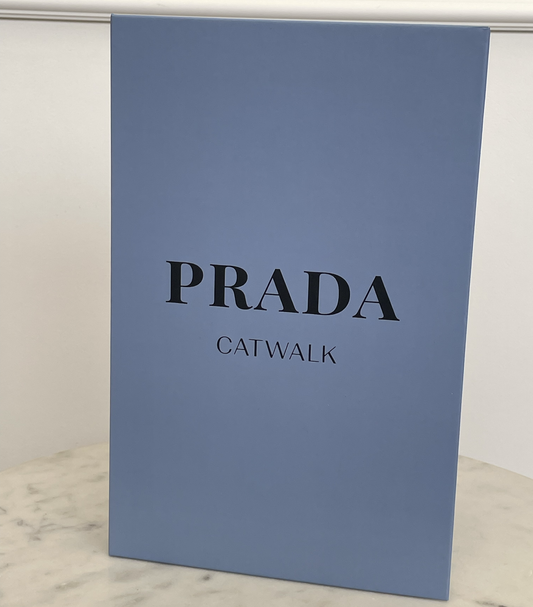 Book Cover Prada Catwalk Baby Blue