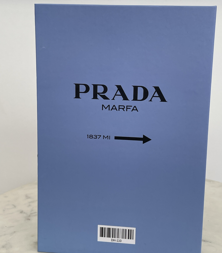 Book Cover Prada Little Baby Blue